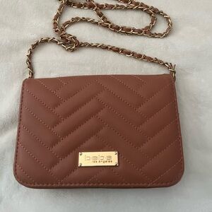 Bebe Los Angeles Quilted Crossbody Bag